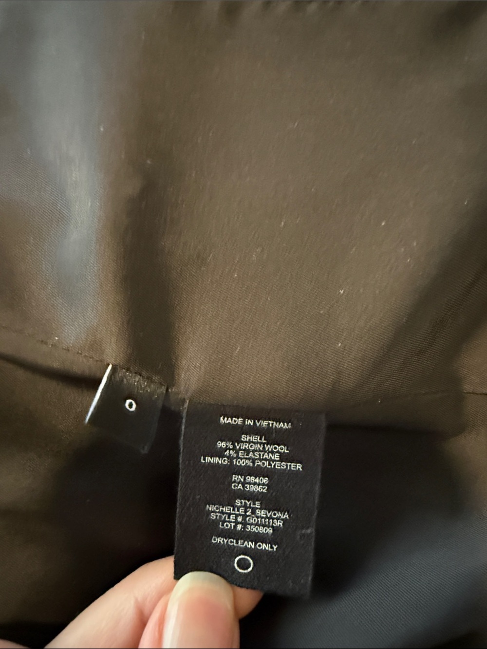 [Theory] Women's Navy Blazer Jacket - Picture 9 of 9